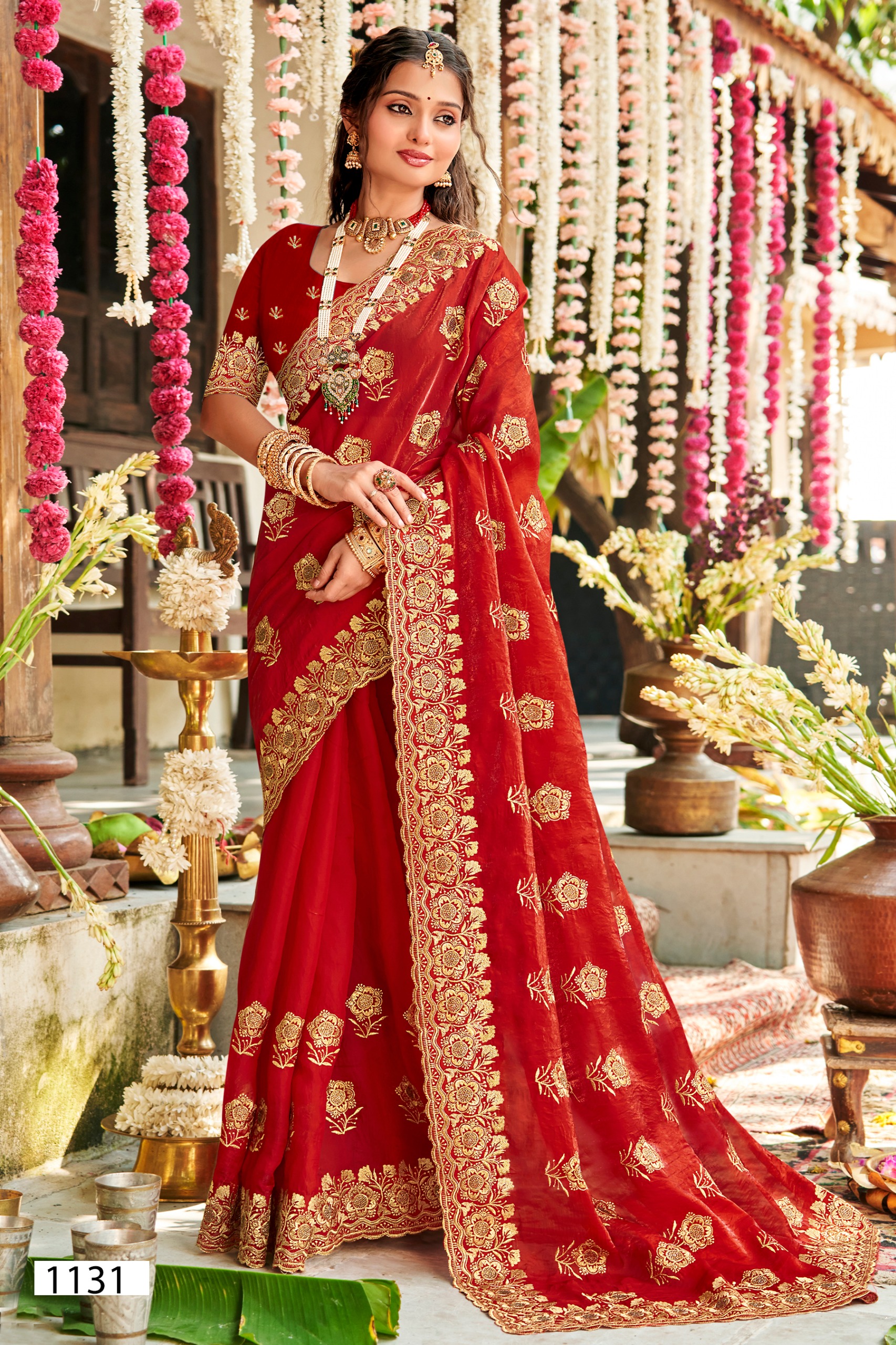 Individual photo saree design 1131